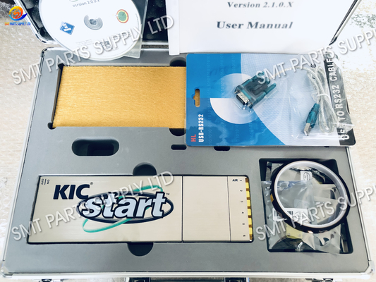 SMT PCBA Slim Kic Mulai Thermal Profiler Termarature Tester Tipe 6 Saluran