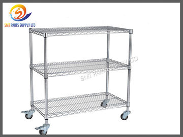 Beli ESD SMT Reel Penyimpanan Trolley Produk Anti Statis ESD Rolling Industrial Metal Utility Cart online manufacture
